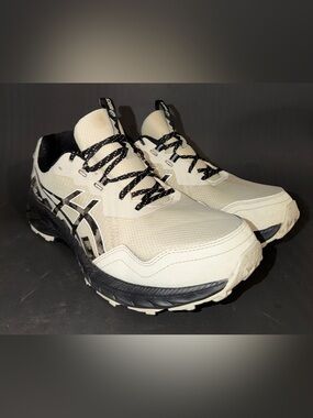 ASICS Men's Gel Venture 10 Grey  and Black Trail Running Shoes